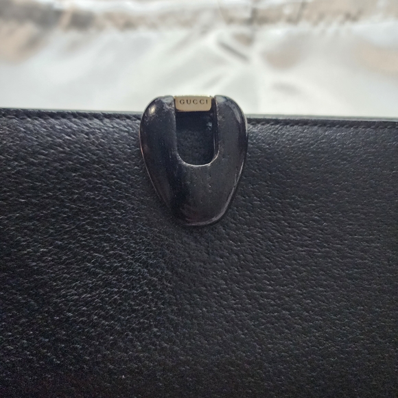 Authentic Gucci Black Leather Long Wallet - Picture 15 of 15